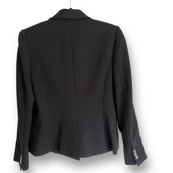 Grace Dane Lewis Blazer Vintage Double Breasted Hourglass Fit Size 10P Gothic - Picture 5 of 7